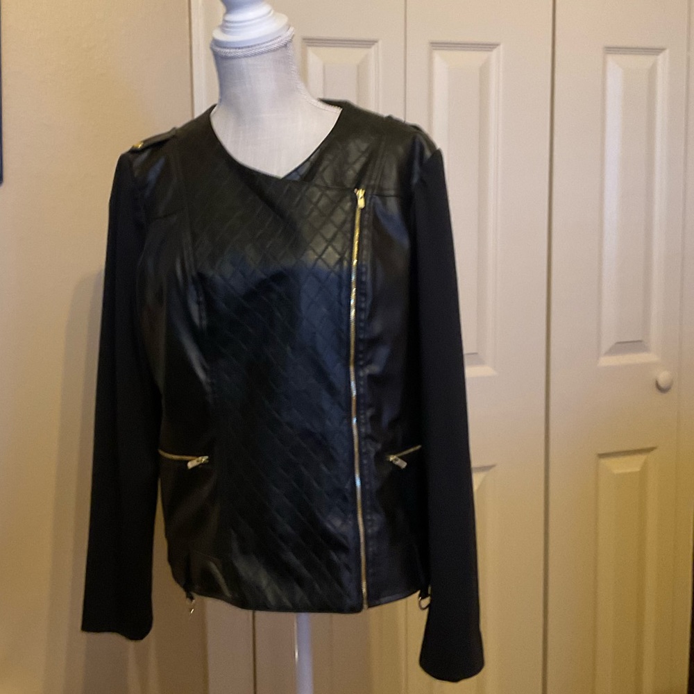 New Direction faux leather jacket